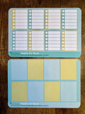 The Blues Weekly Sticker Sheet Kit