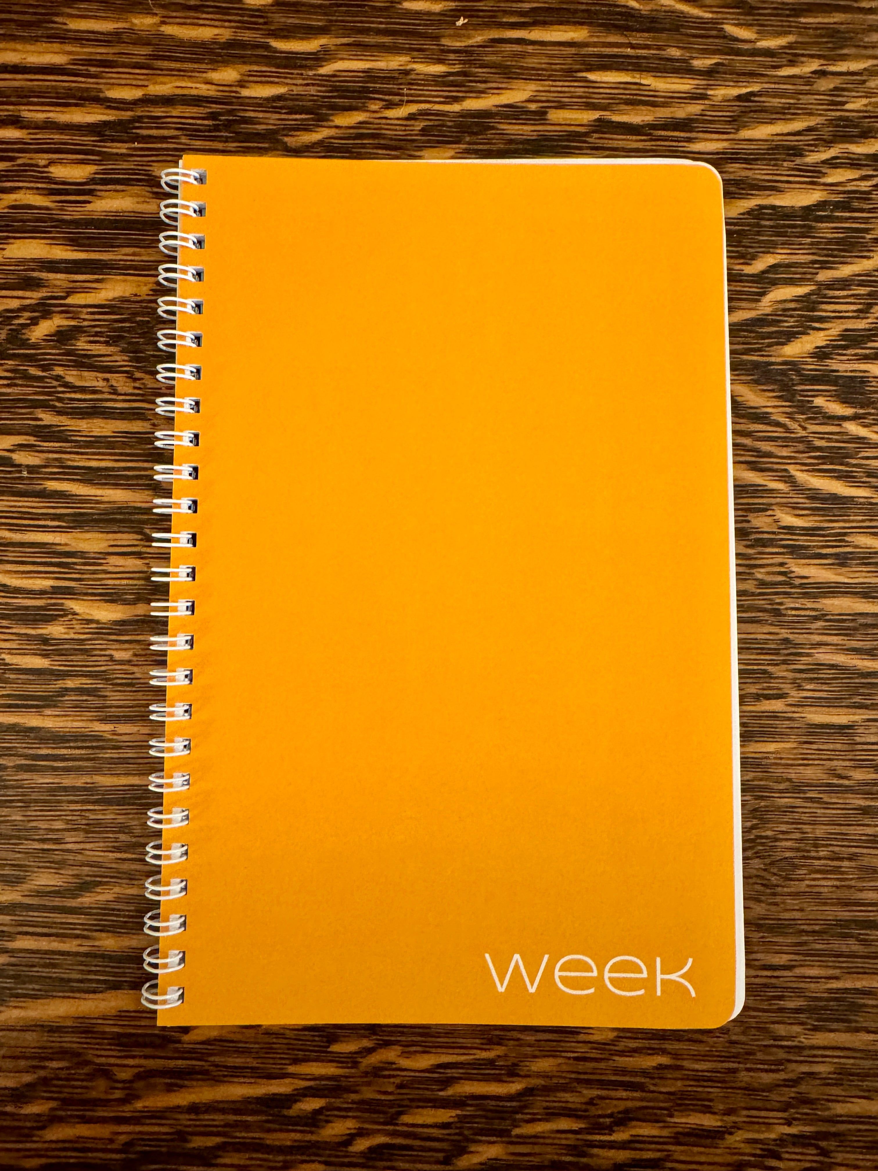 front cover of the weekly goal setting planner for creatives