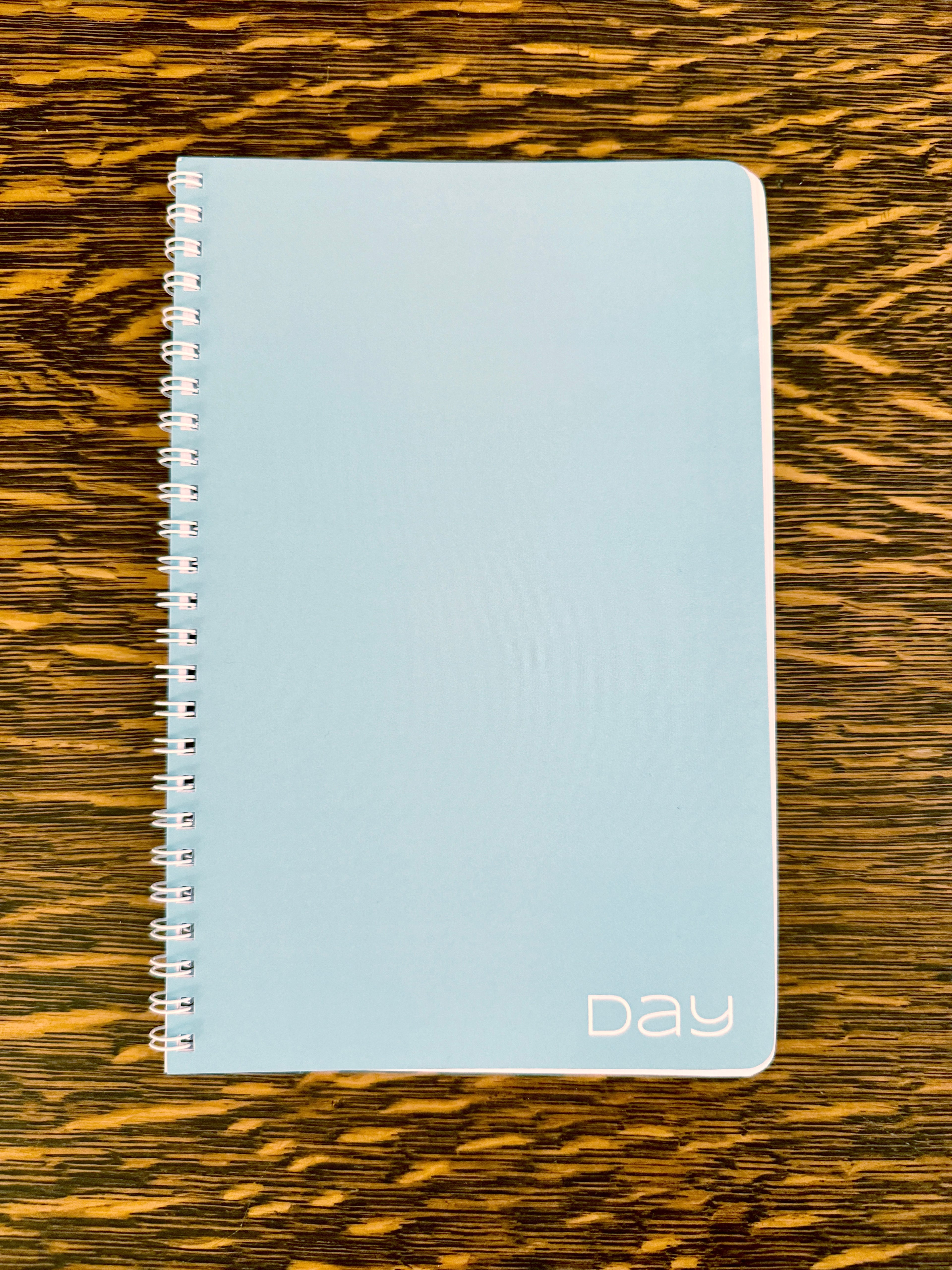 front page of daily goals and gratitude journal for creative