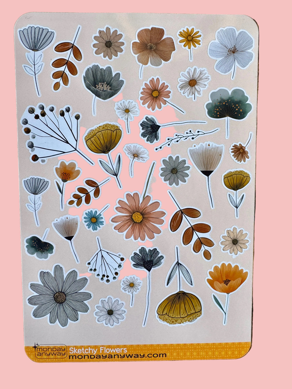 Wildflower Sticker Sheet