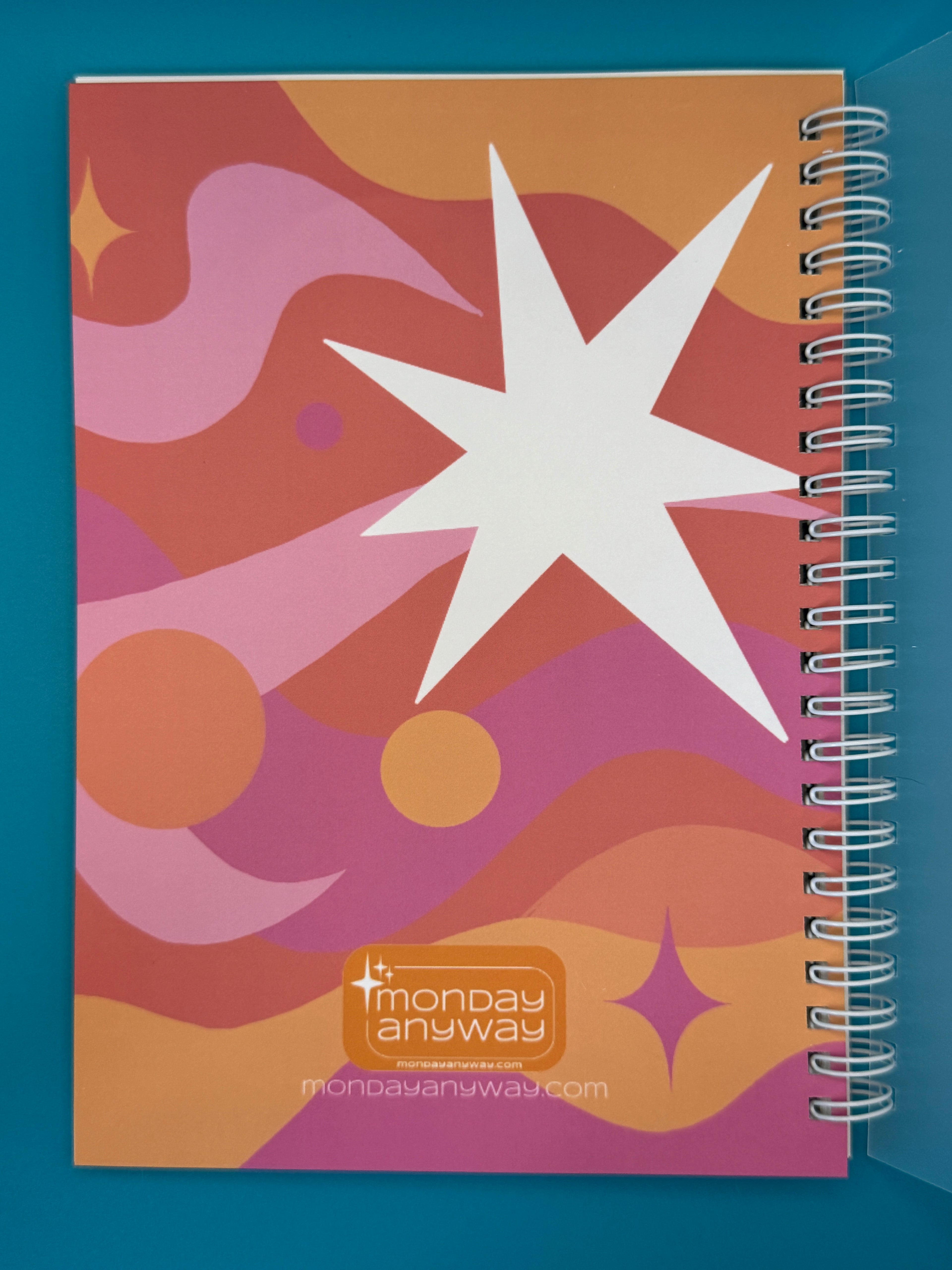 Sticky Business: Pink & Orange Reusable Sticker Book
