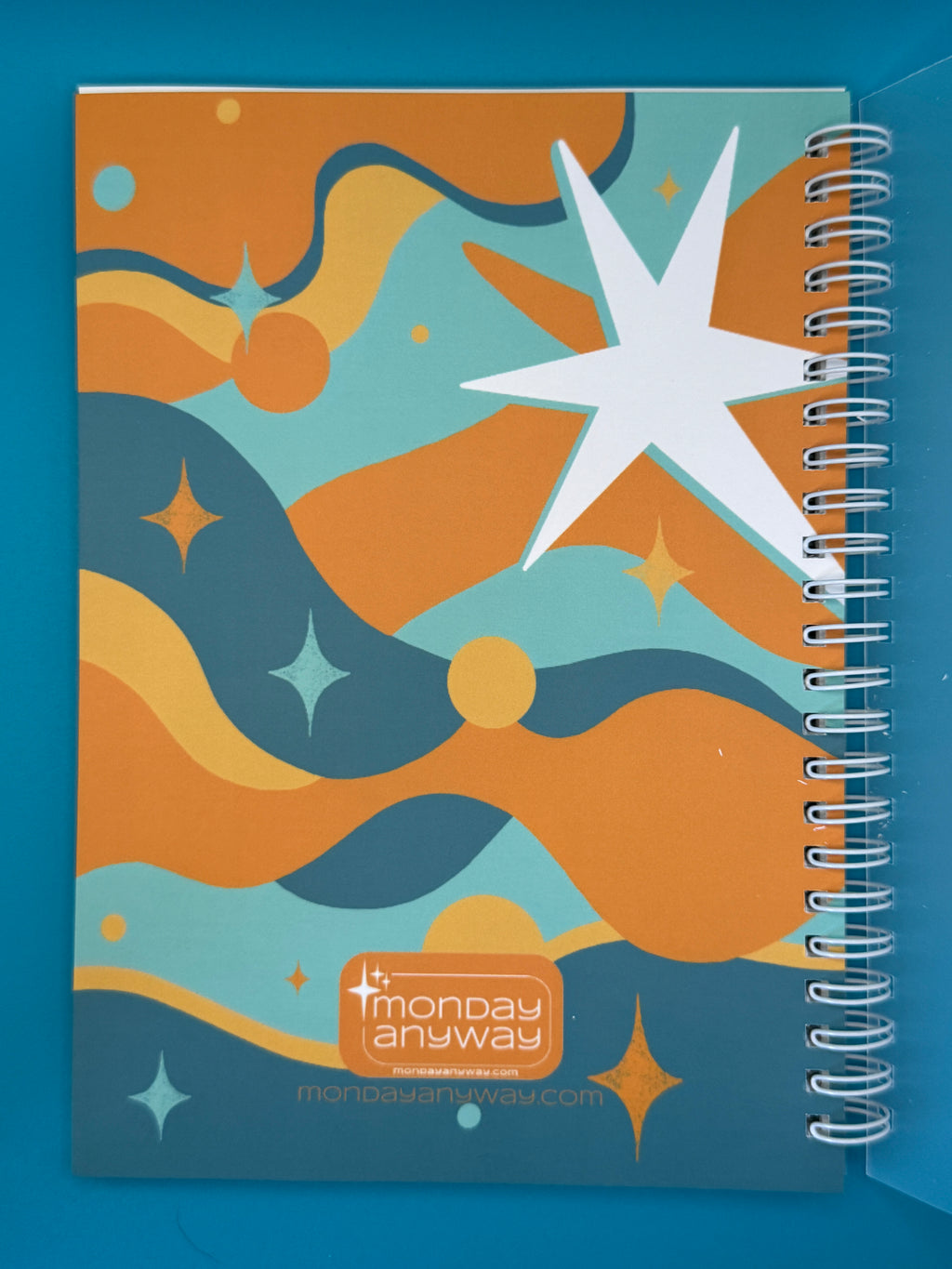 Blue Orange Reusable Sticker Book