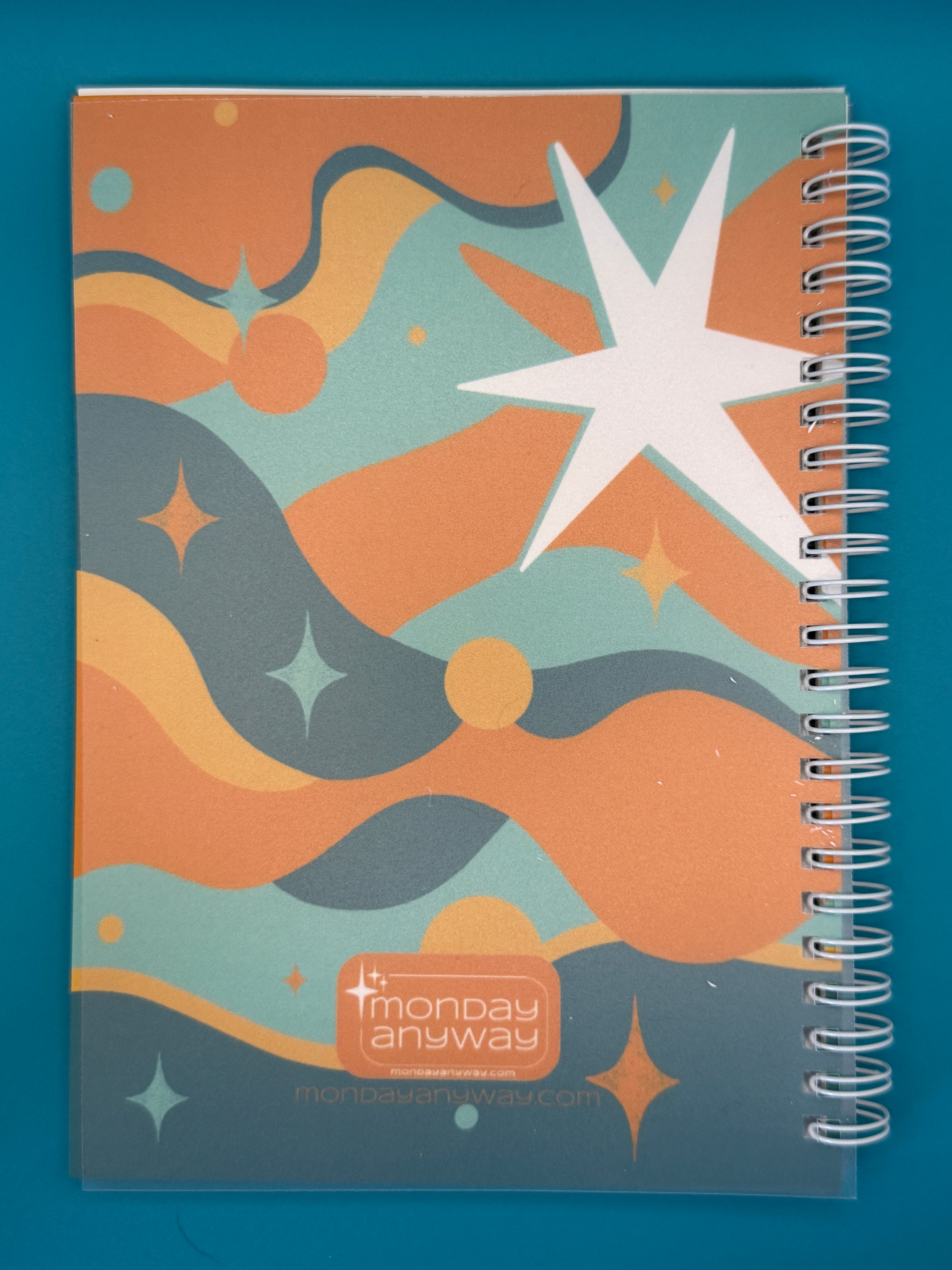 Blue Orange Reusable Sticker Book